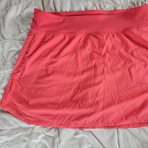 NWOT Old Navy Coral XL StretchTech Athletic Skirt / Golf Tennis Skort